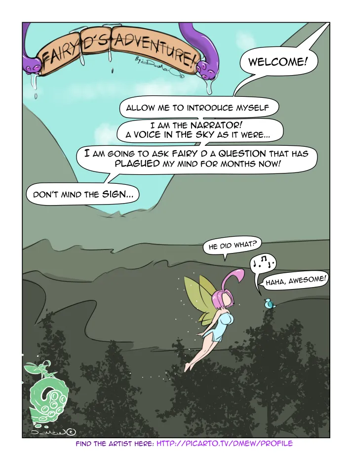 Fairy D's Adventure! page 1 full
