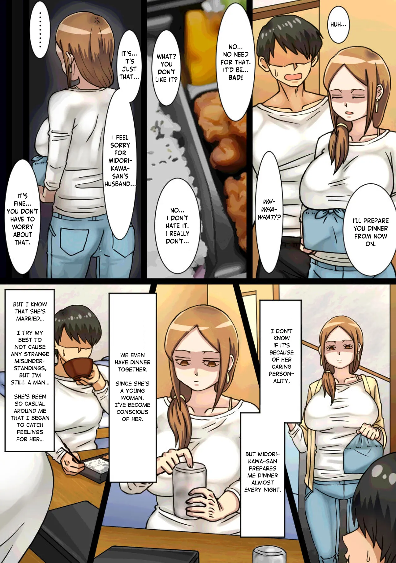 The Story of the Landlady Taking Advantage of Me While I Was Sleeping and Secretly Having Sex With Me page 11 full