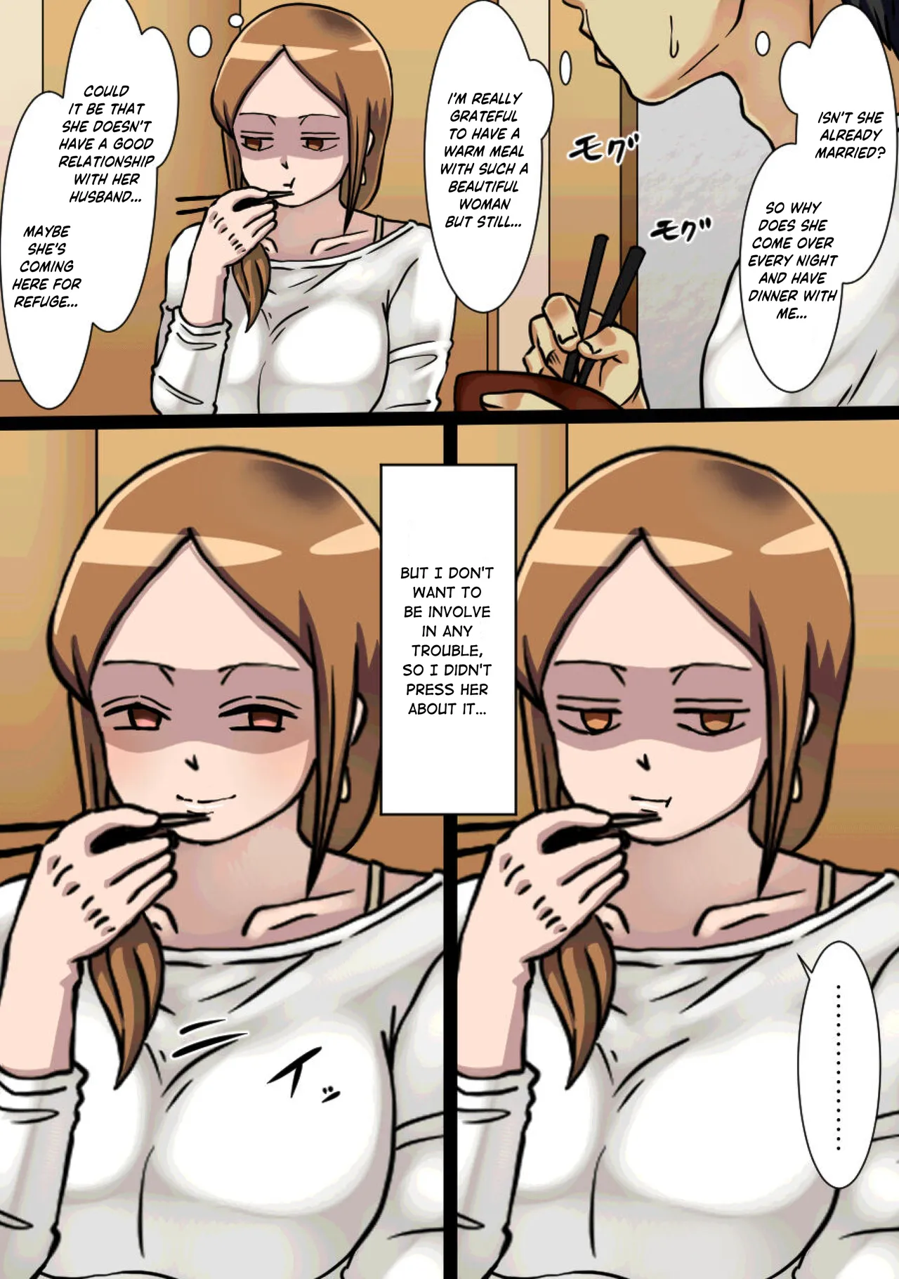 The Story of the Landlady Taking Advantage of Me While I Was Sleeping and Secretly Having Sex With Me page 12 full