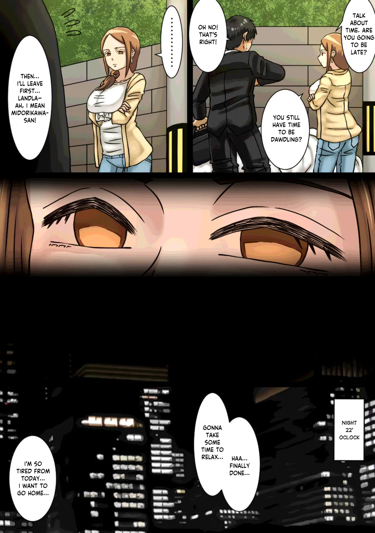 The Story of the Landlady Taking Advantage of Me While I Was Sleeping and Secretly Having Sex With Me page 8 full