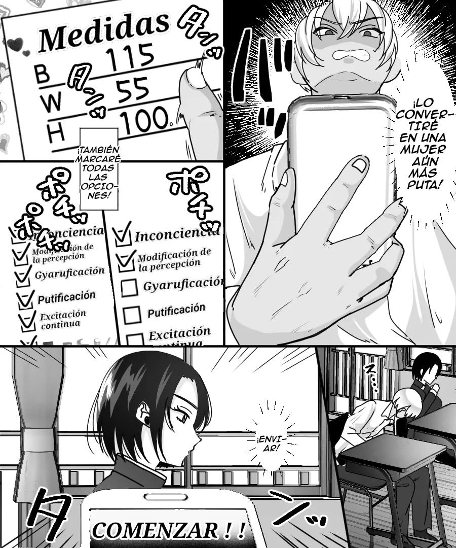 With My Sex Change App, I’ll Turn Him Into the Perfect Gyaru Slut! page 10 full