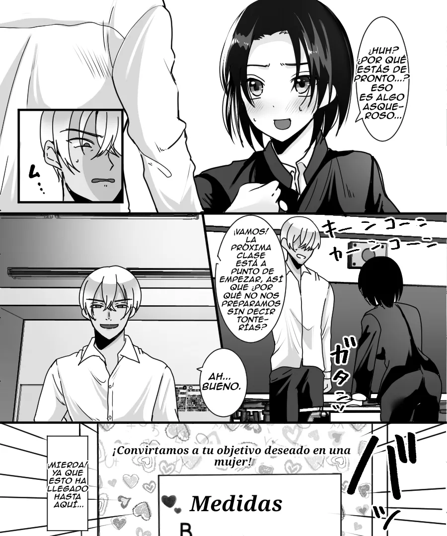 With My Sex Change App, I’ll Turn Him Into the Perfect Gyaru Slut! page 9 full