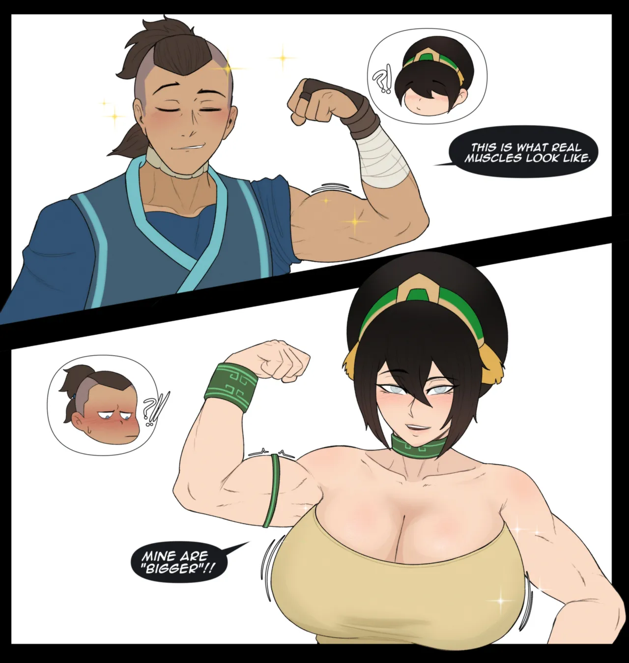 Sokka x Toph page 1 full