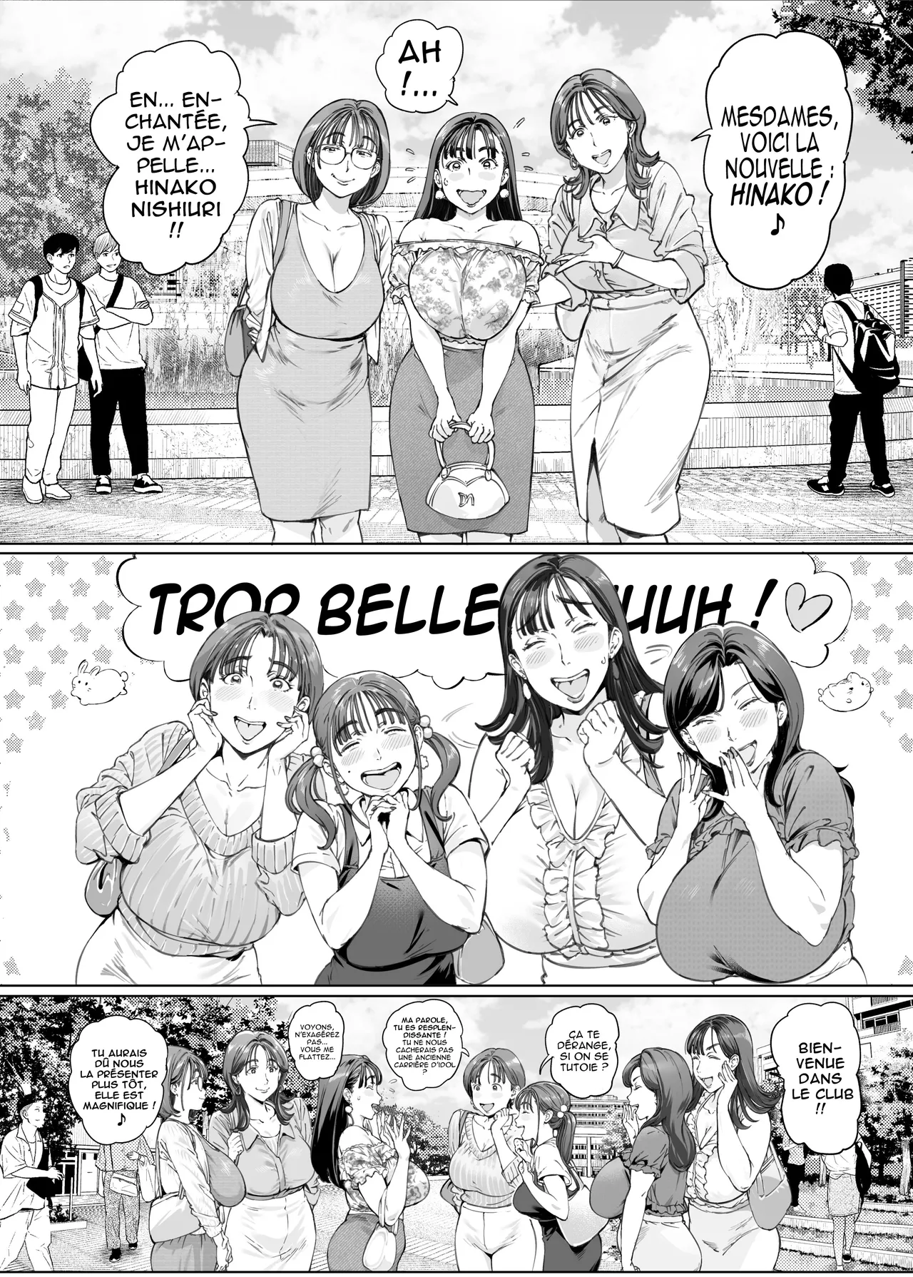 Dekiai Kansatsu Nikki 2 Mama Tomo Minna de Hamedori Daiundoukai! | L'Amour Maternel dans Toute sa Splendeur 2 page 4 full