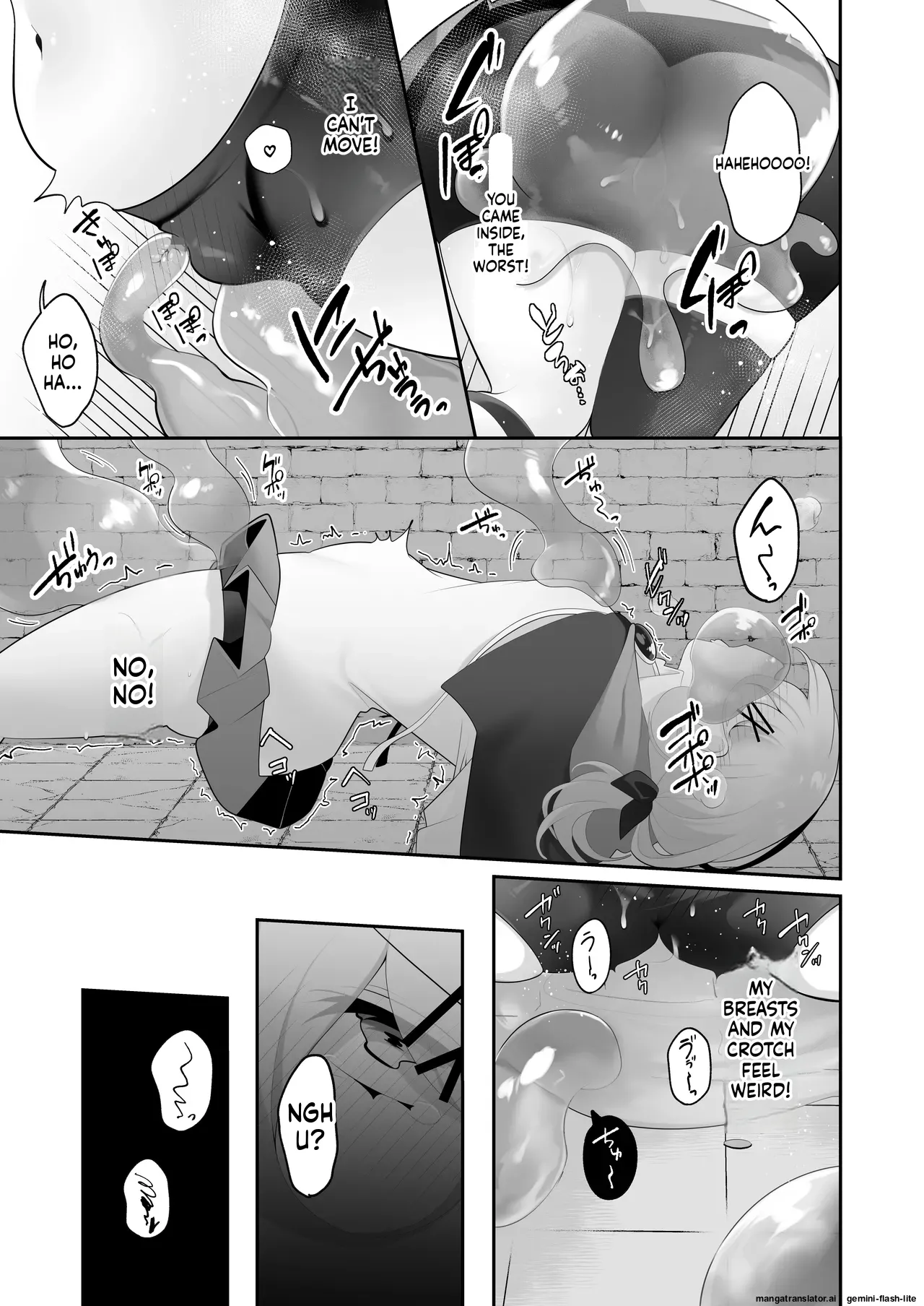 Jishou Tensai Shoujo, Ero Trap Dungeon ni Idomu ~Sugureta Zunou to Boudai na Maryoku to Saikyou no Omamori de Musou Shimasu~ page 12 full