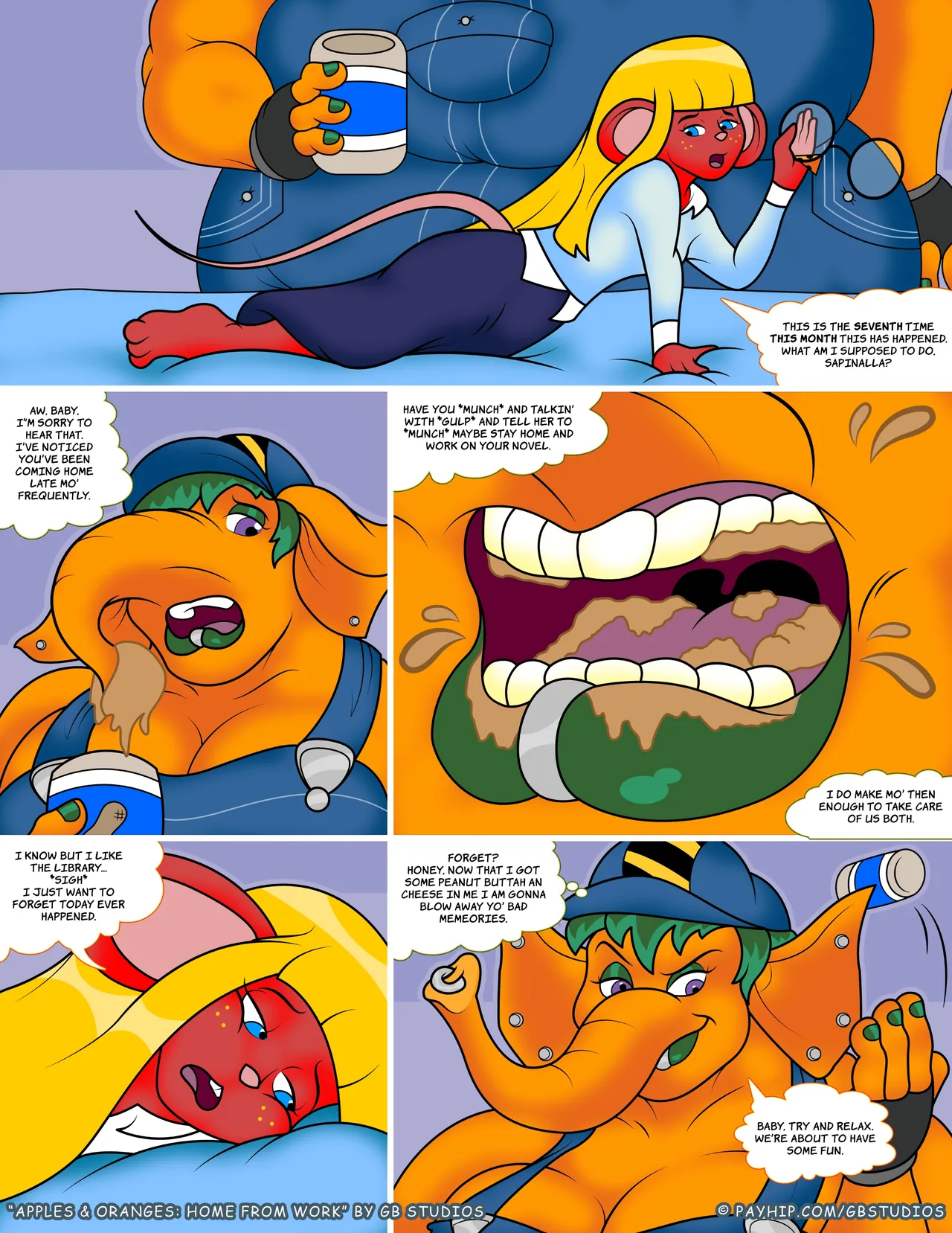 Apples & Oranges #1: Home From Work page 6 full