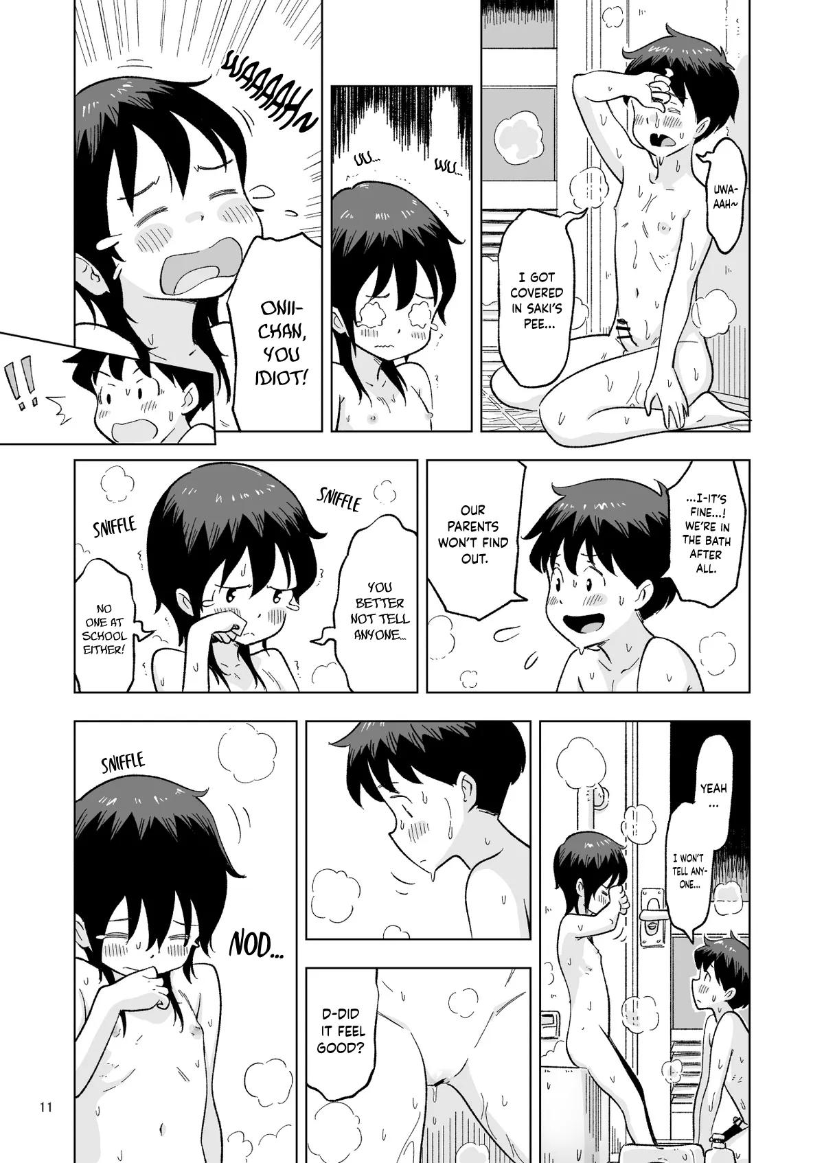 Tanaka-kun ga Boku-tachi no Mae de Kyoudai Sex Shita Hi no Koto Bangaihen page 11 full