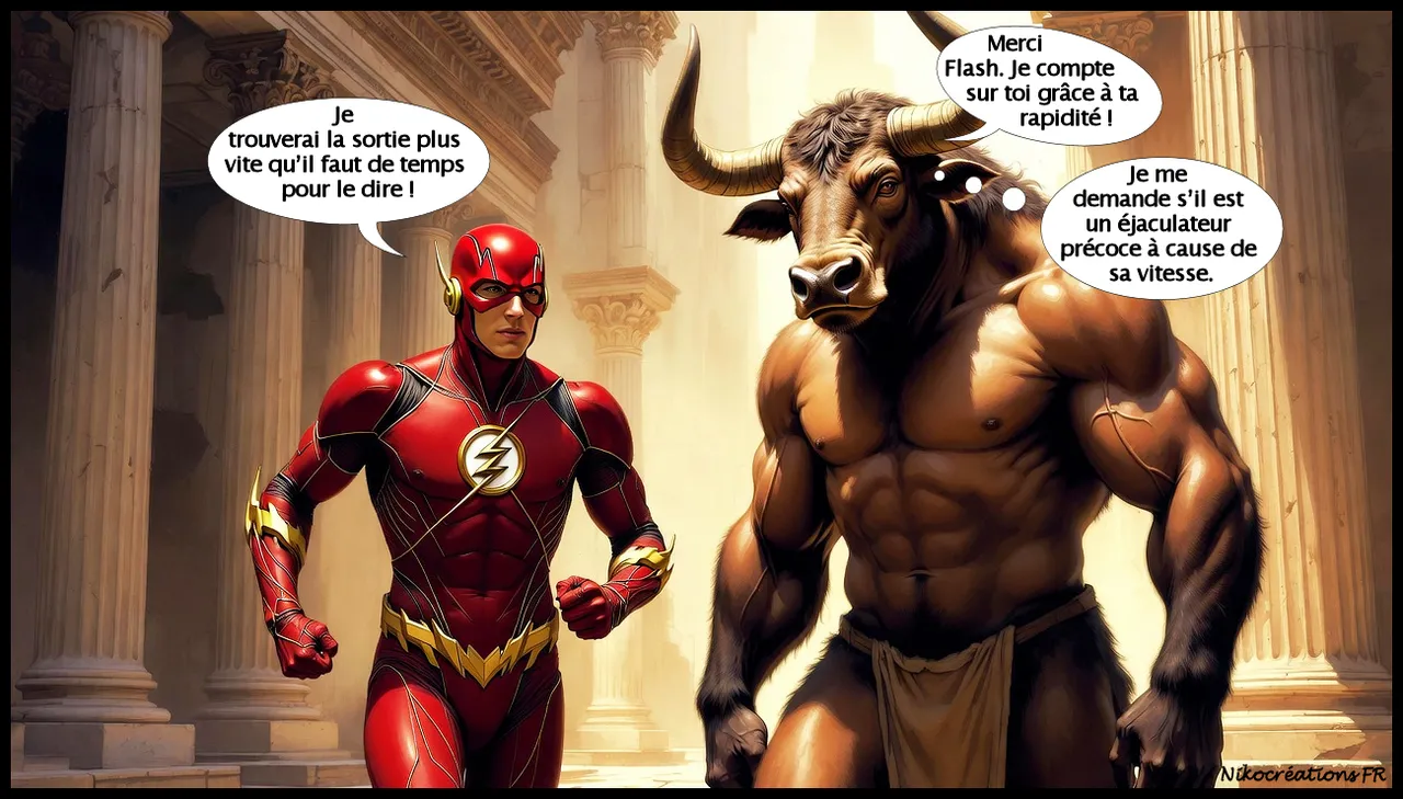 Theme: Minotaur – Part 5 – DC Comics – Artist: Nikocreations FR –  – page 3 full