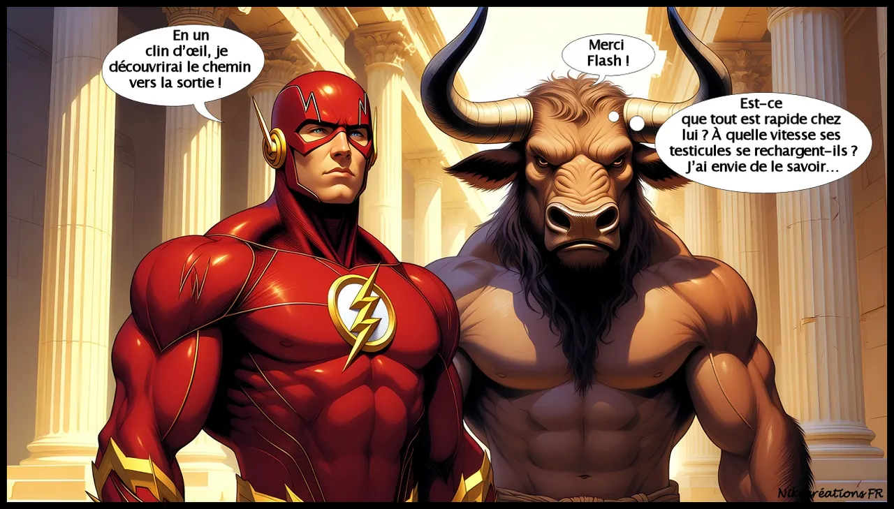 Theme: Minotaur – Part 5 – DC Comics – Artist: Nikocreations FR –  – page 5 full