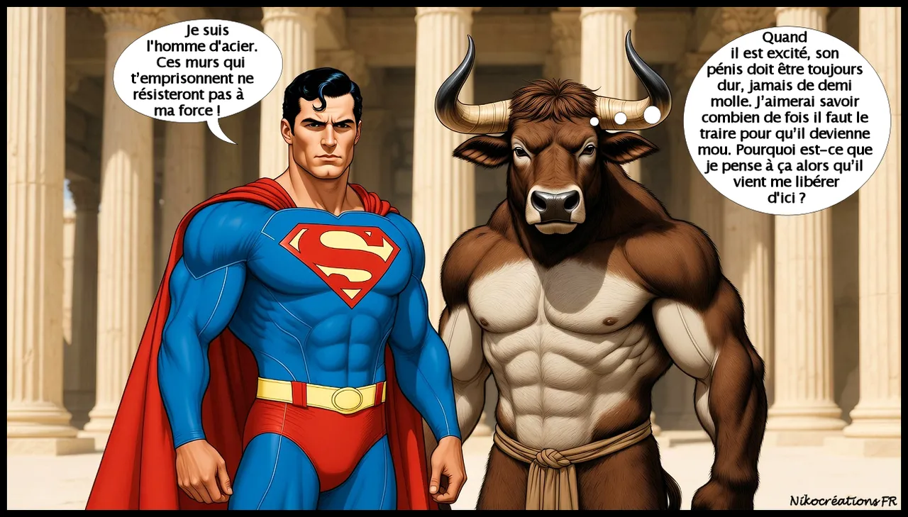 Theme: Minotaur – Part 5 – DC Comics – Artist: Nikocreations FR –  – page 8 full