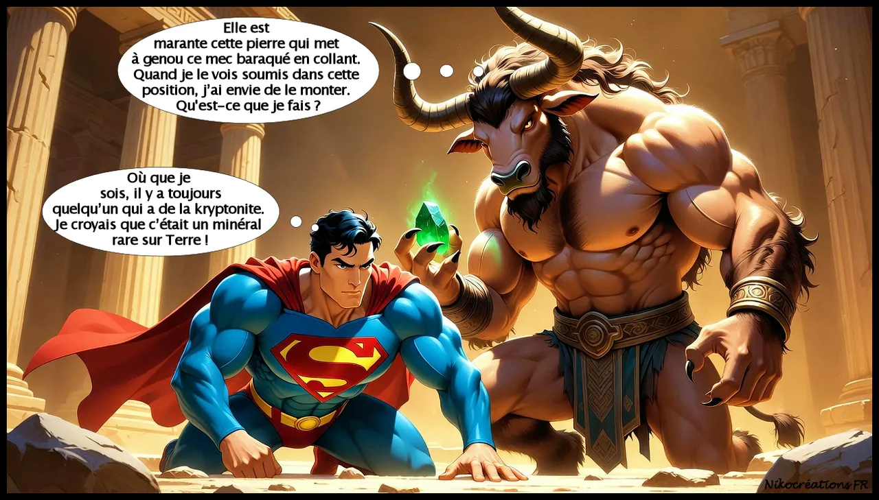 Theme: Minotaur – Part 5 – DC Comics – Artist: Nikocreations FR –  – page 9 full