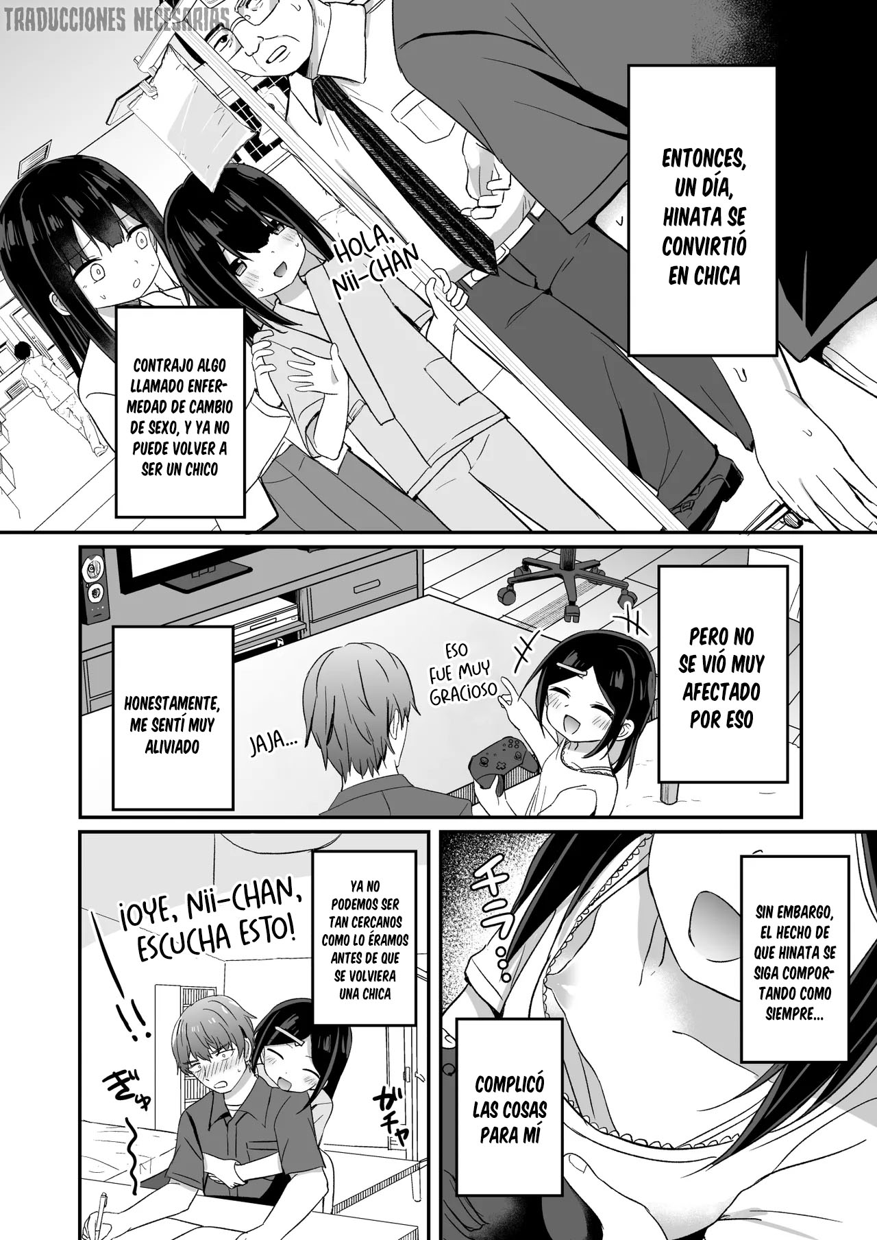 Giri no Otouto ga TS shita noni Kyorikan ga Kawaranakute Yabai!? | Mi hermanastro se sometió a una cirugía de cambio de sexo, pero nuestra relación no ha cambiado en absoluto ¡Lo cual es preocupante! page 3 full