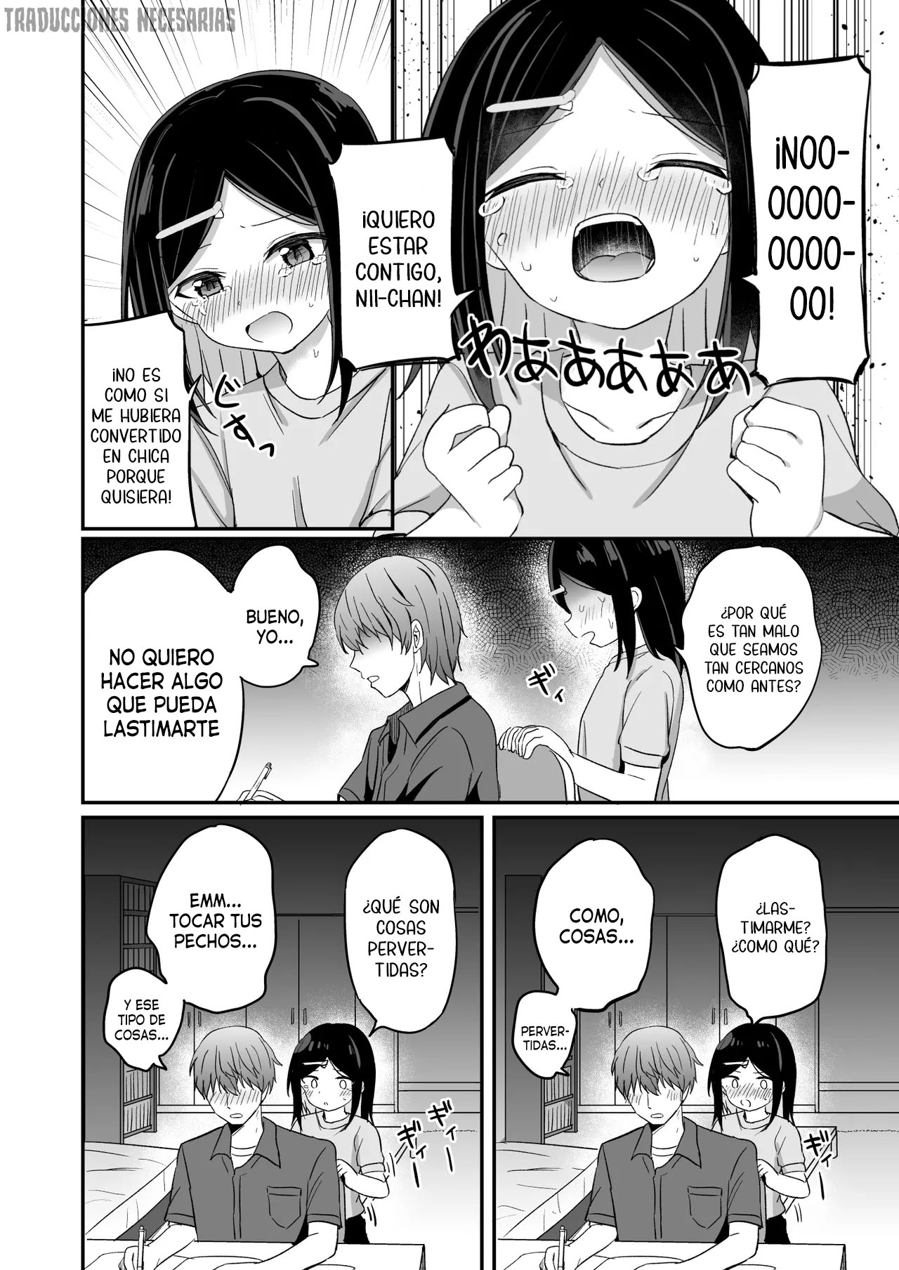 Giri no Otouto ga TS shita noni Kyorikan ga Kawaranakute Yabai!? | Mi hermanastro se sometió a una cirugía de cambio de sexo, pero nuestra relación no ha cambiado en absoluto ¡Lo cual es preocupante! page 5 full