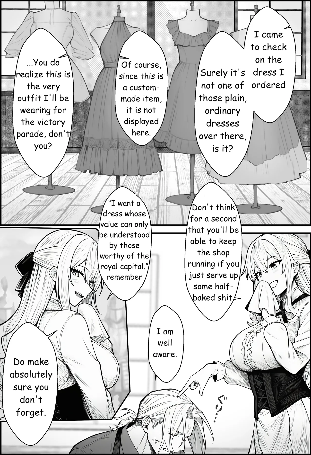 A Story About Teaching a Selfish Princess—Who Rules with Tyranny—a Lesson by Dressing Her in an Invisible Gown page 7 full