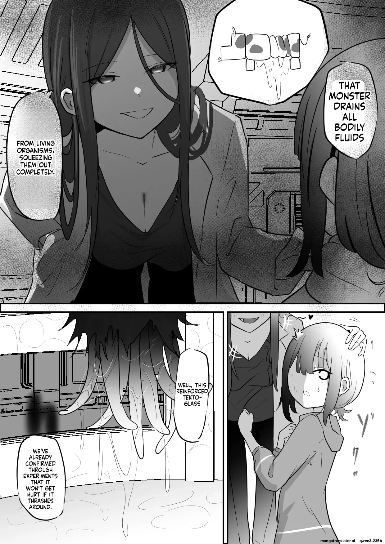 Jikken-shitsu kara Dassou Shita Igyou no Shokushu Shinwa Seibutsu ni Hoshoku Saretari Hanshoku Aite ni Saserareru Ohanashi page 4 full