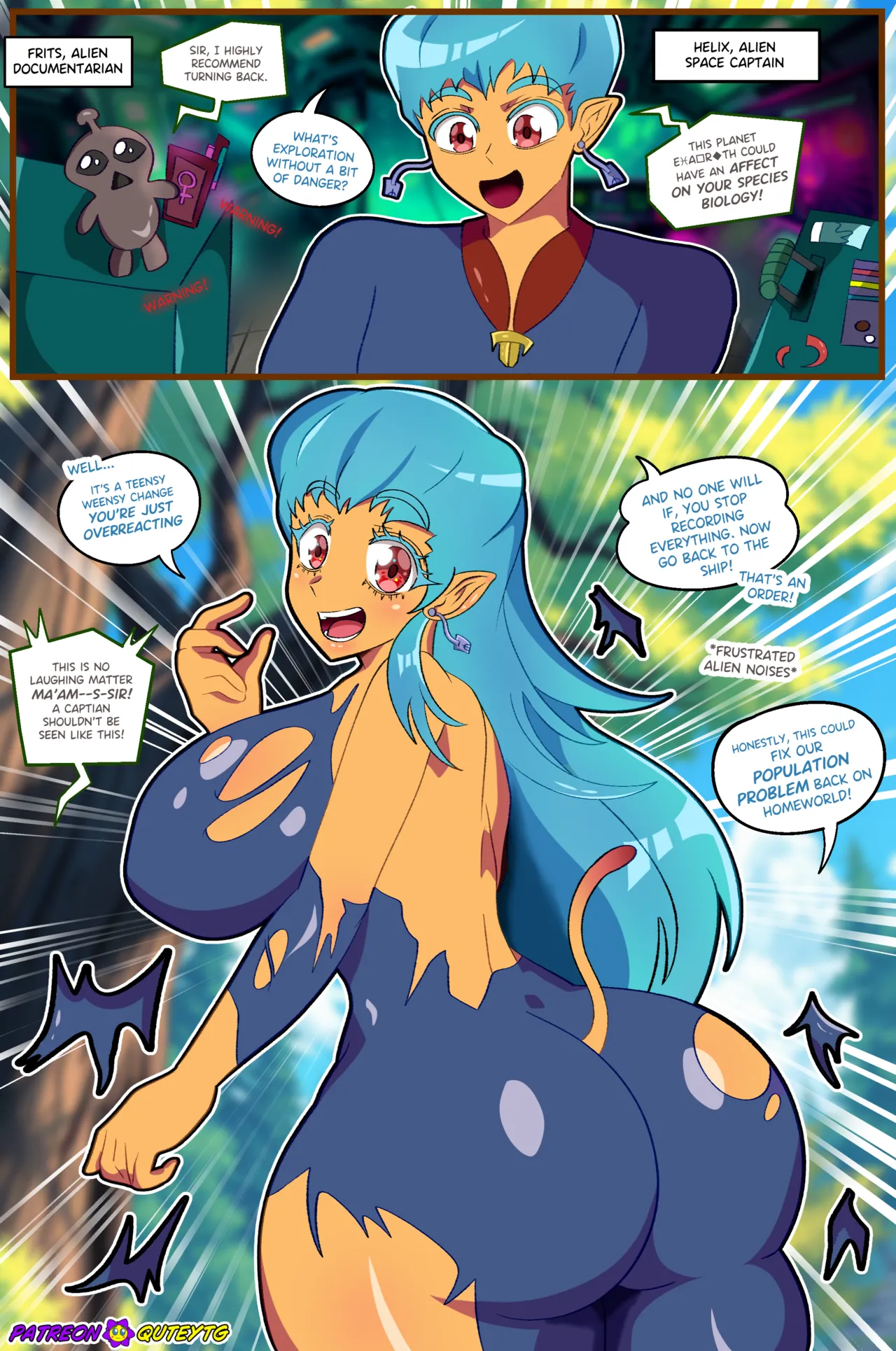 QuteyTG's Gender-Bending Art & Sequences page 3 full