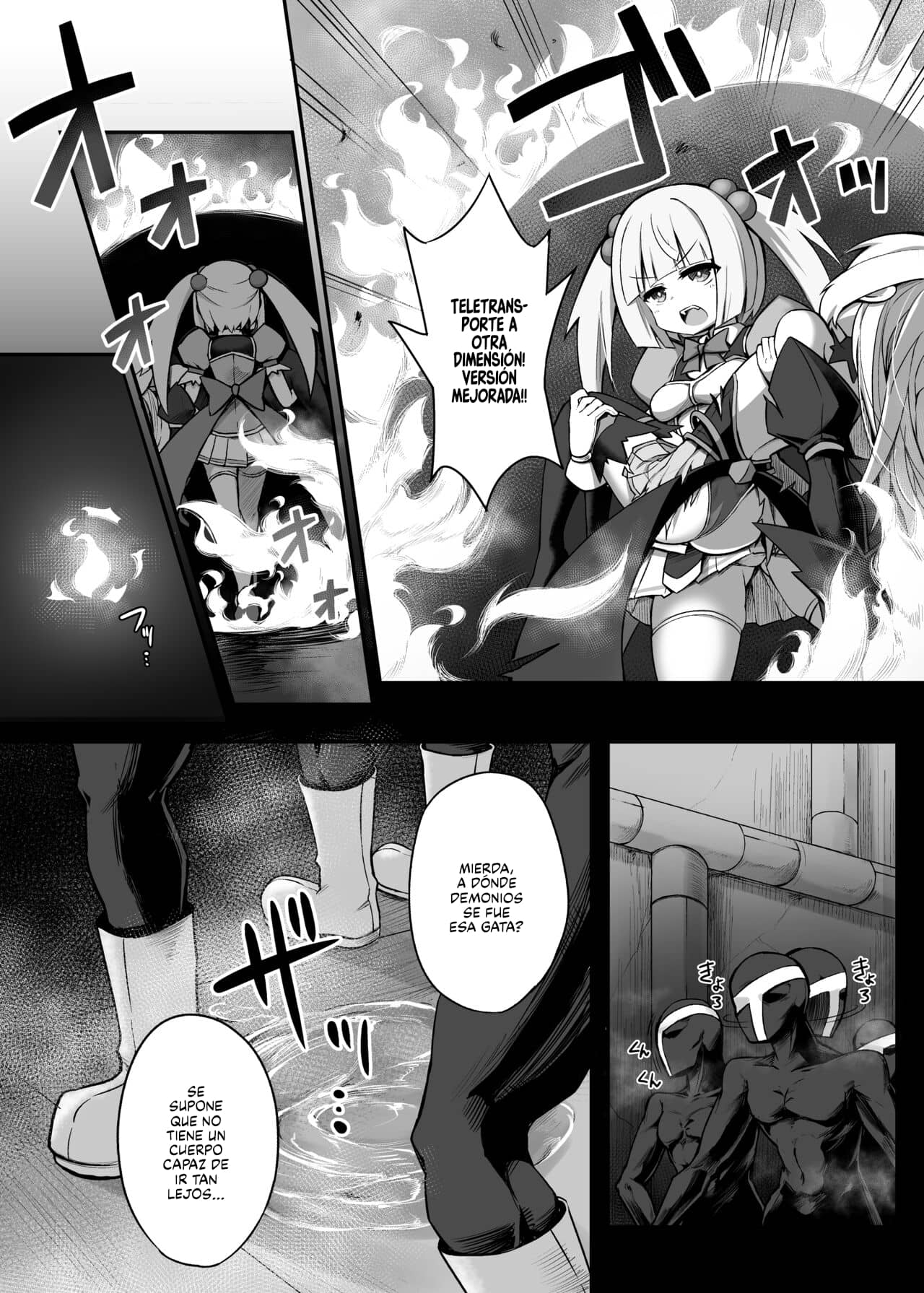Mazo Neko x Mahou Shoujo ~Aku no Mahou Shoujo ga, Seigi no Mahou Shoujo ni Kubiwa o Tsukete Kawarecchau Manga~ page 12 full