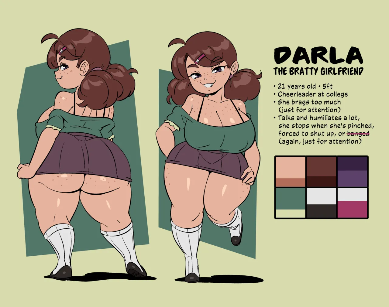 Darla the Bratty Girlfriend page 1 full
