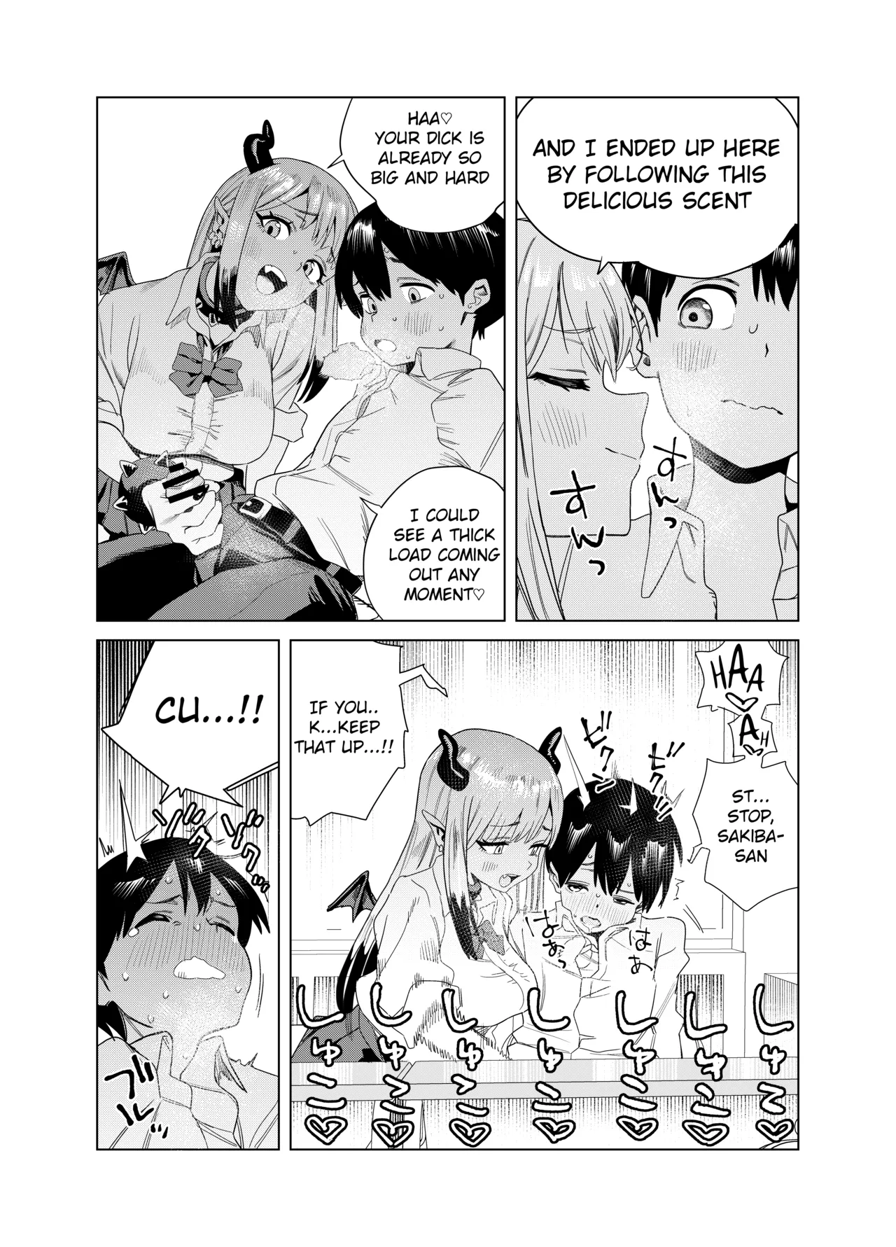 Tenkou Shitekita Gal Succubus no Gochisou wa Boku Hitori!? page 10 full