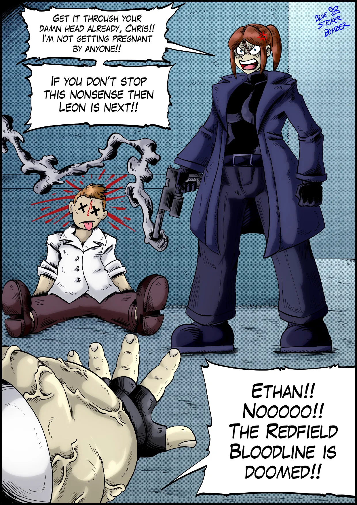 Resident Evil: Girls' Kinky Facts page 12 full