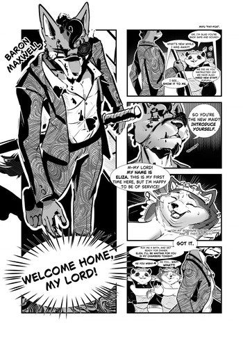 [Miyufatfox] The Baron X the Maid cover
