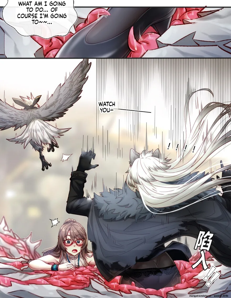 Silverash♀ Falls into a Tentacle Hole page 6 full