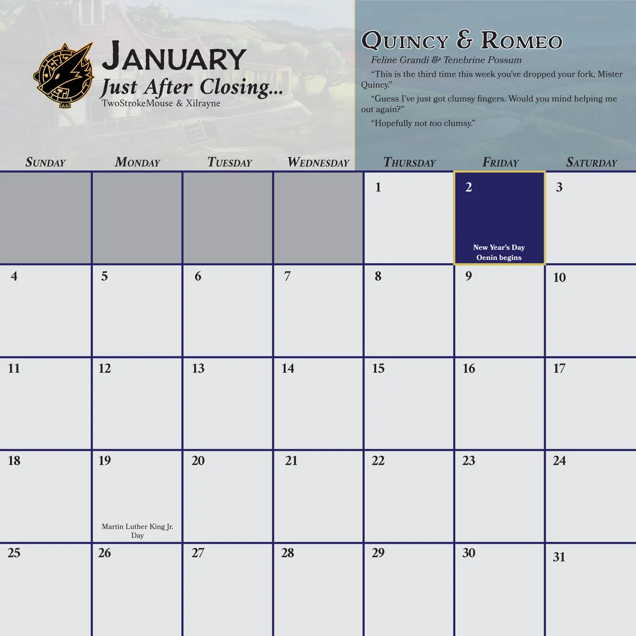 Boys of the Beast World 2026 Masculine Calendar and Pinups page 4 full