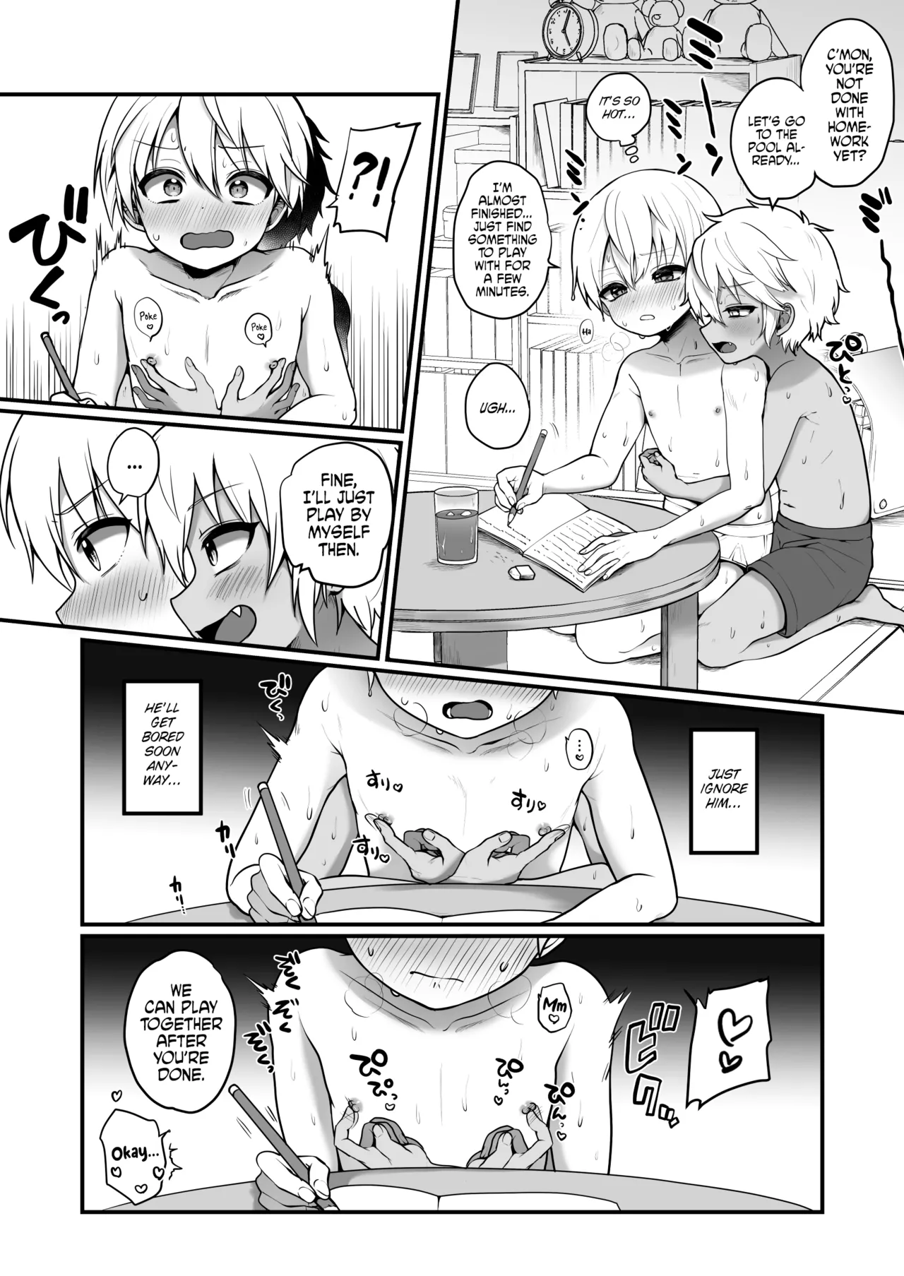 Ushiro Kara Ironna Tokoro wo Ijirarechau Manga | Getting Teased From Behind in All the Right Places page 2 full