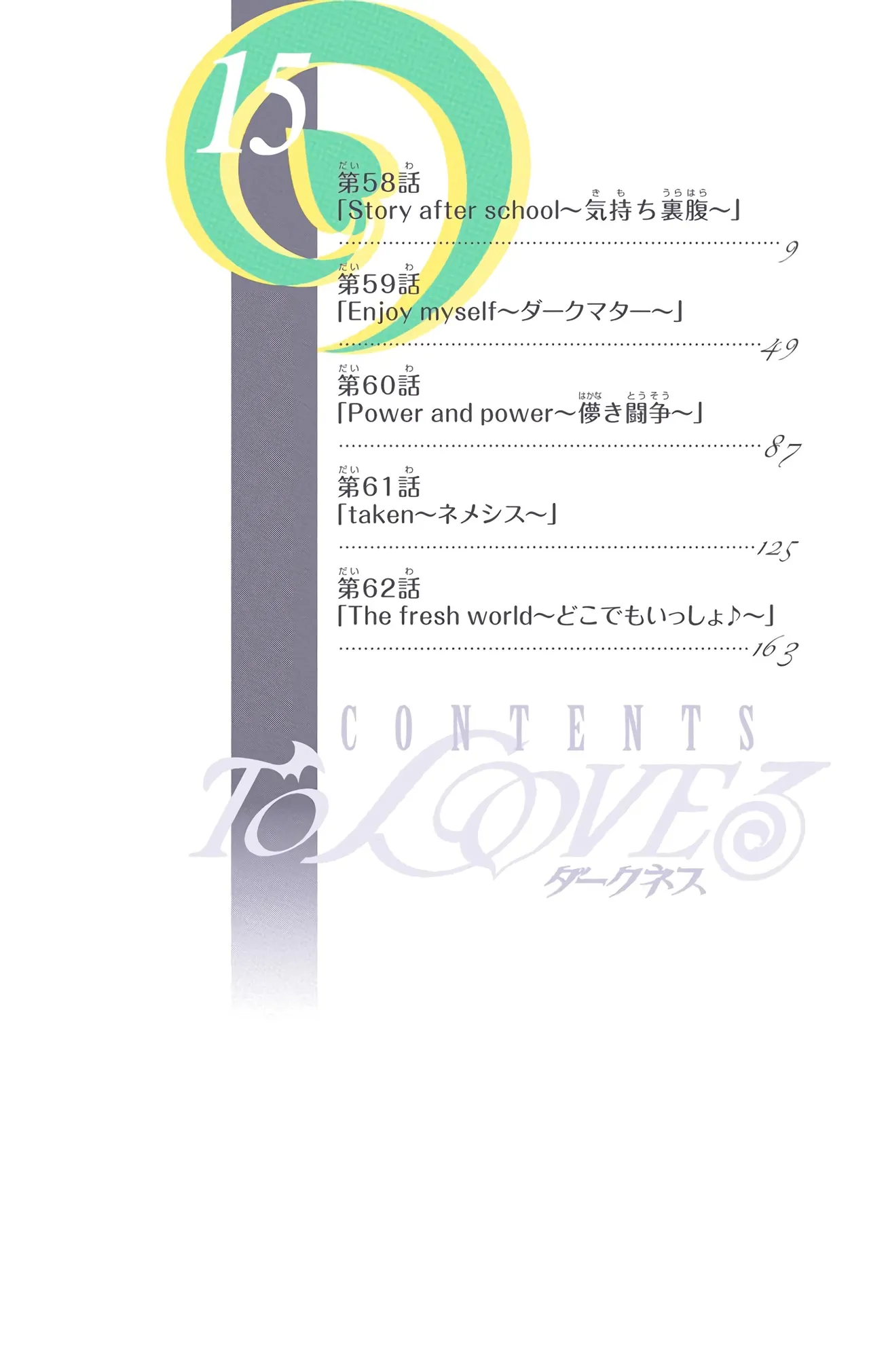 To love ru Darkness Vol 15 Fix page 7 full