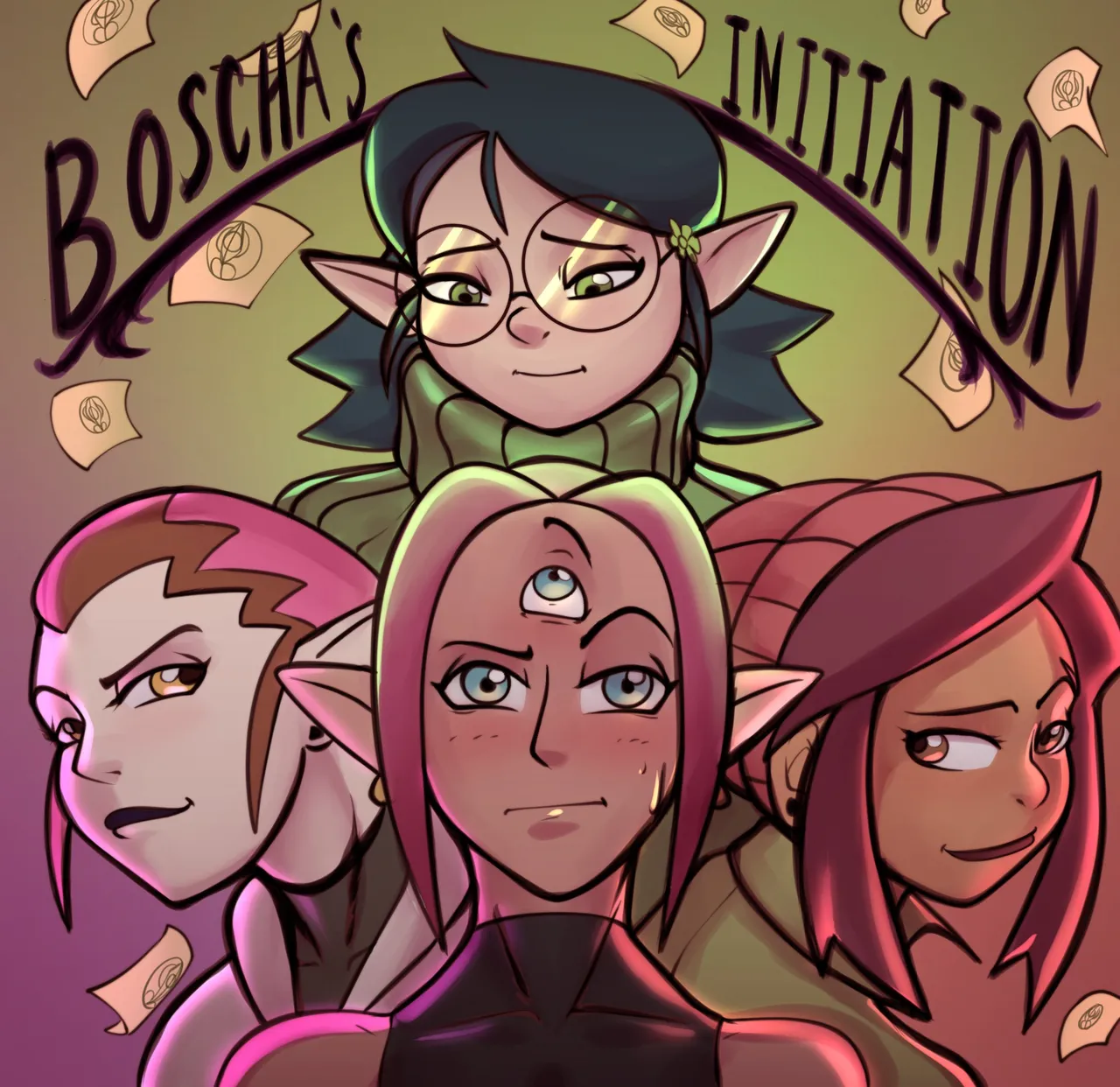 Boscha’s Initiation page 1 full