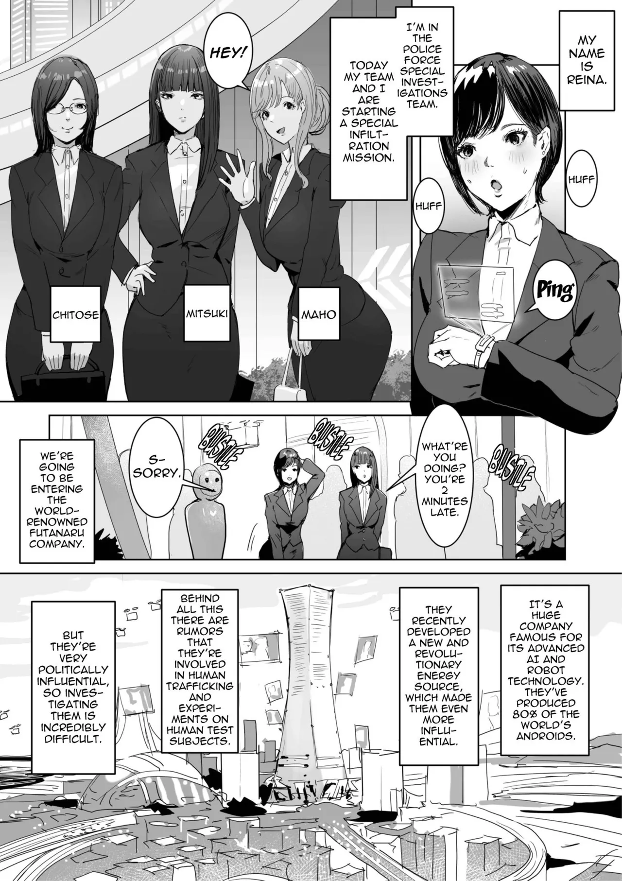 When I Infiltrated A High-Tech Company I Was Modified Into A Perverted Futanari Android page 5 full