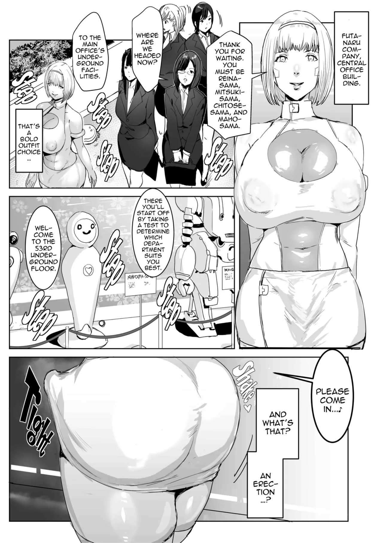 When I Infiltrated A High-Tech Company I Was Modified Into A Perverted Futanari Android page 7 full