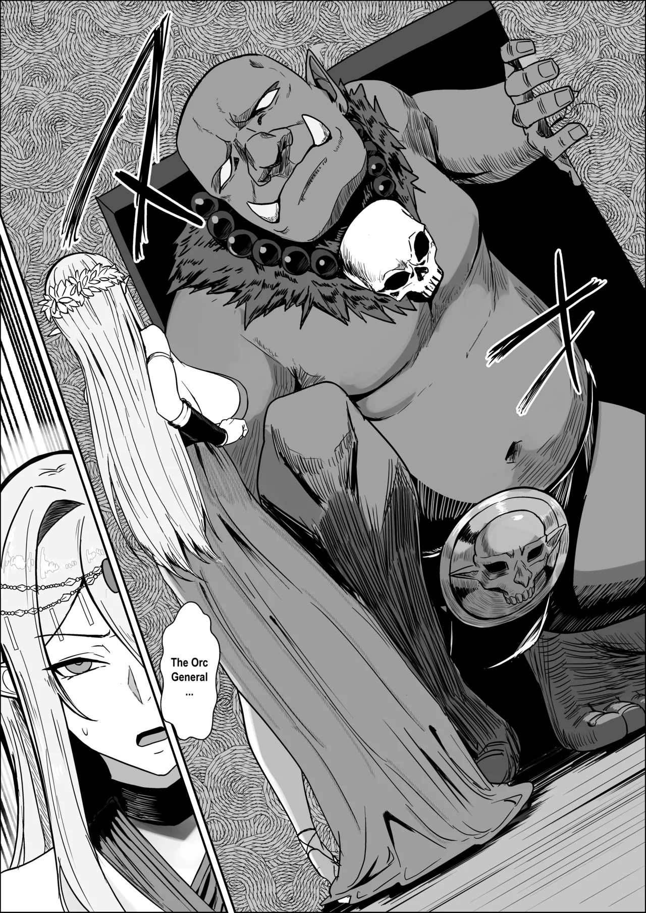 Torawareta Elf Touzen Seidorei no Kei page 7 full