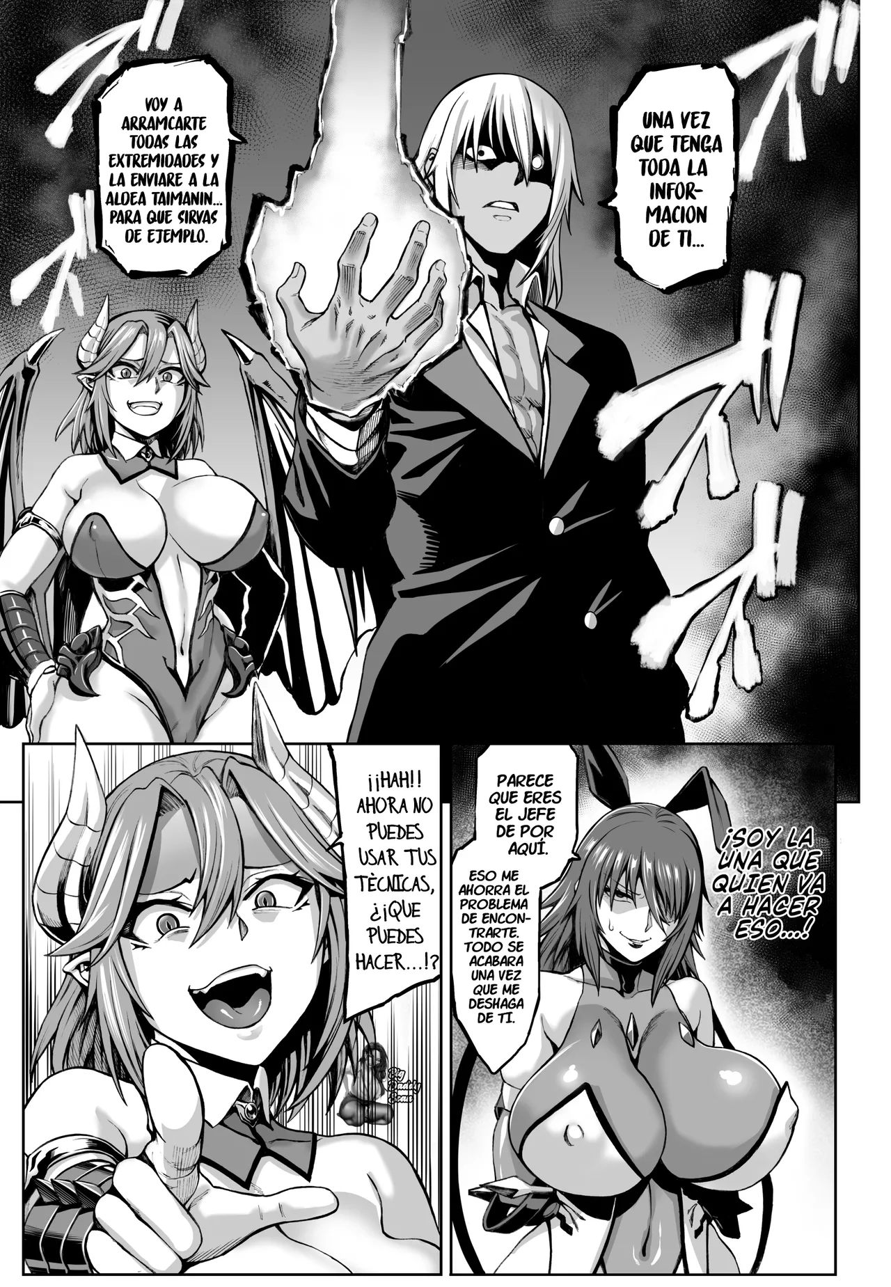Taimanin Shiranui Ingoku Ryoujoku Ochi Hen｜Taimanin Shiranui׃ Lascivo Infierno de Humillación y Corrupción page 4 full