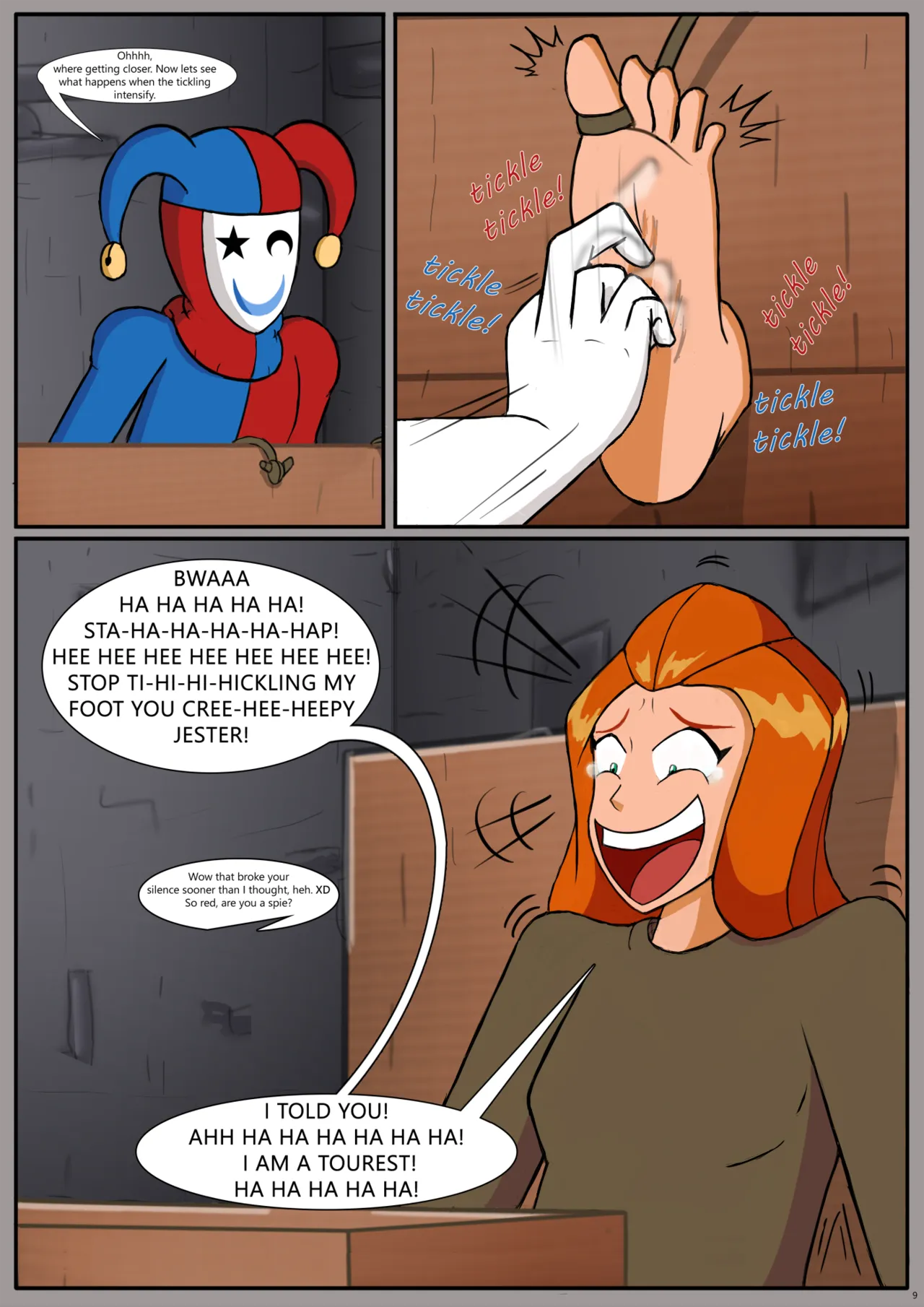 Kenzoe64 - Totally Spies: Renaissance fair captive page 10 full