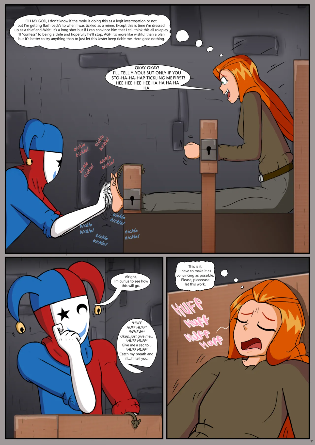 Kenzoe64 - Totally Spies: Renaissance fair captive page 12 full