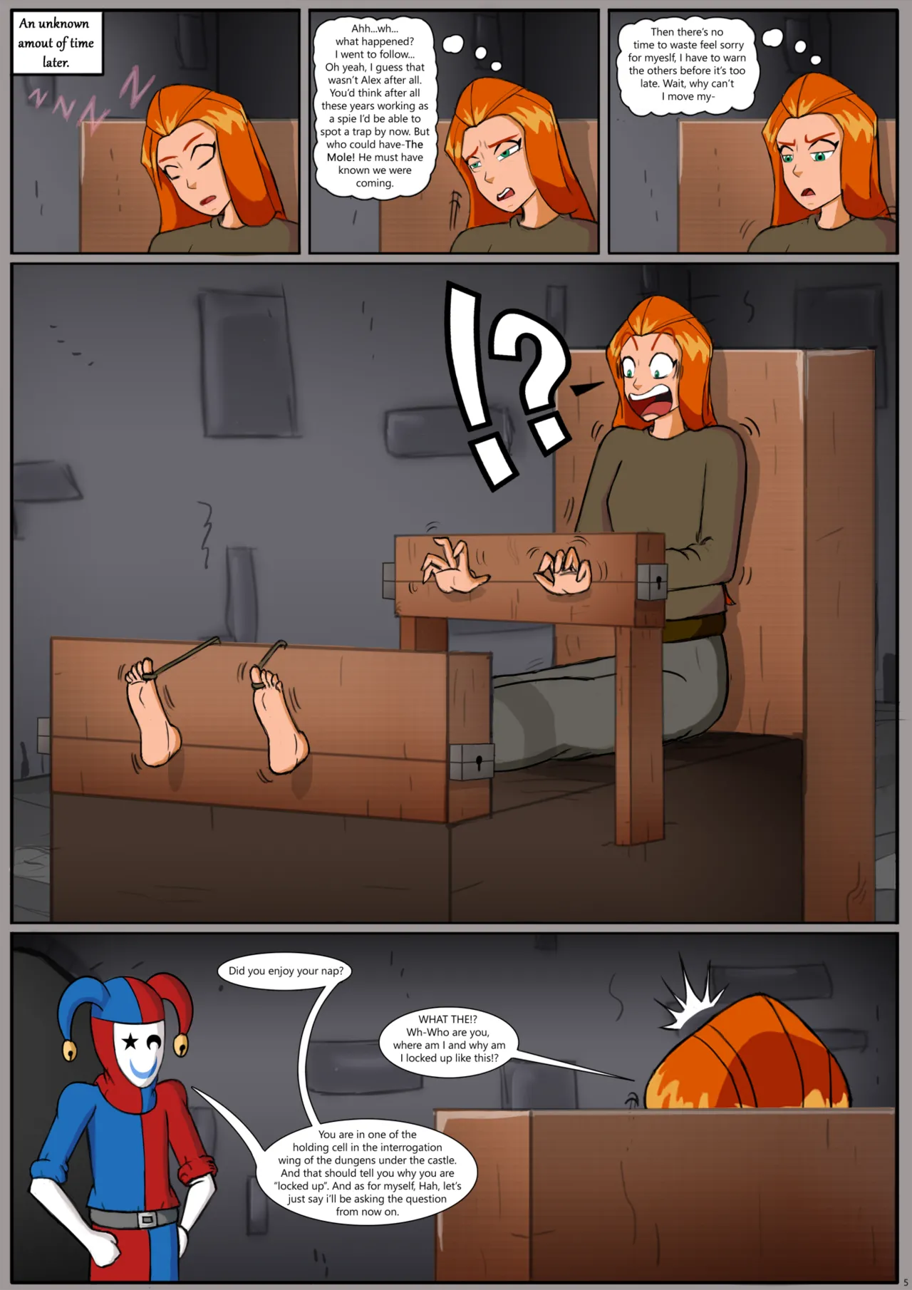 Kenzoe64 - Totally Spies: Renaissance fair captive page 6 full