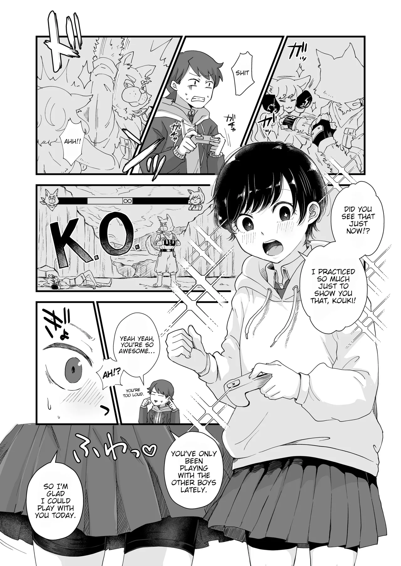 The Two of Them are at the Age Where They Become Interested in Each Other. page 5 full