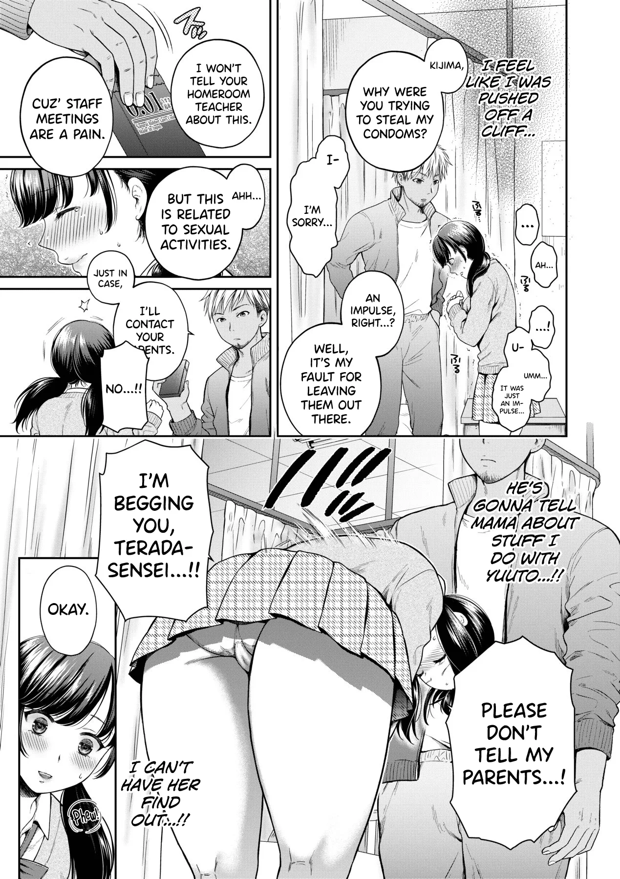 Henyou Suru Oyako Etsuraku ni Mezameru Karada, Yokubou ni Ochiru Kokoro Ch.1-5 page 9 full