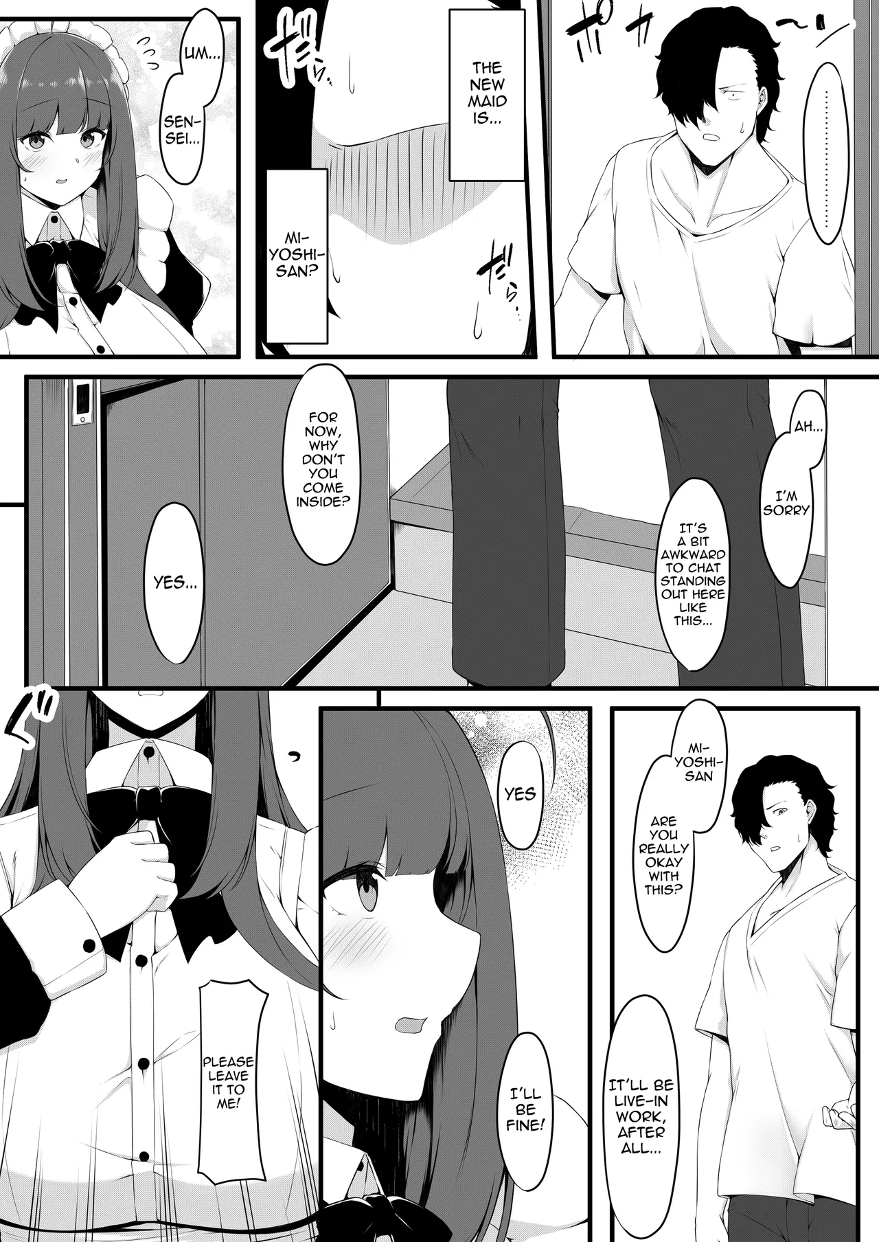 Oshiego Maid no Renai Jijou - Maid Student Romantic relationship circumstance page 11 full