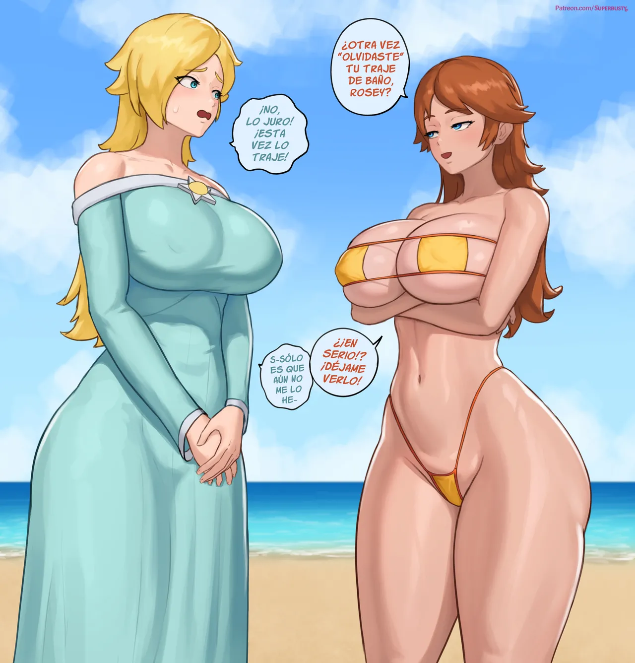 Princesses Beach Time page 5 full
