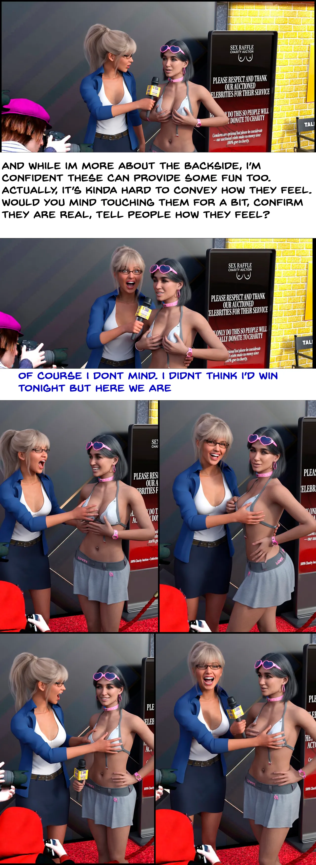 Charity Sex Raffle: The Pop Princess page 10 full