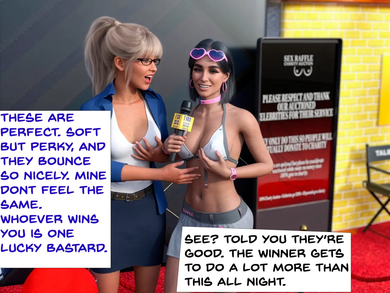 Charity Sex Raffle: The Pop Princess page 12 full