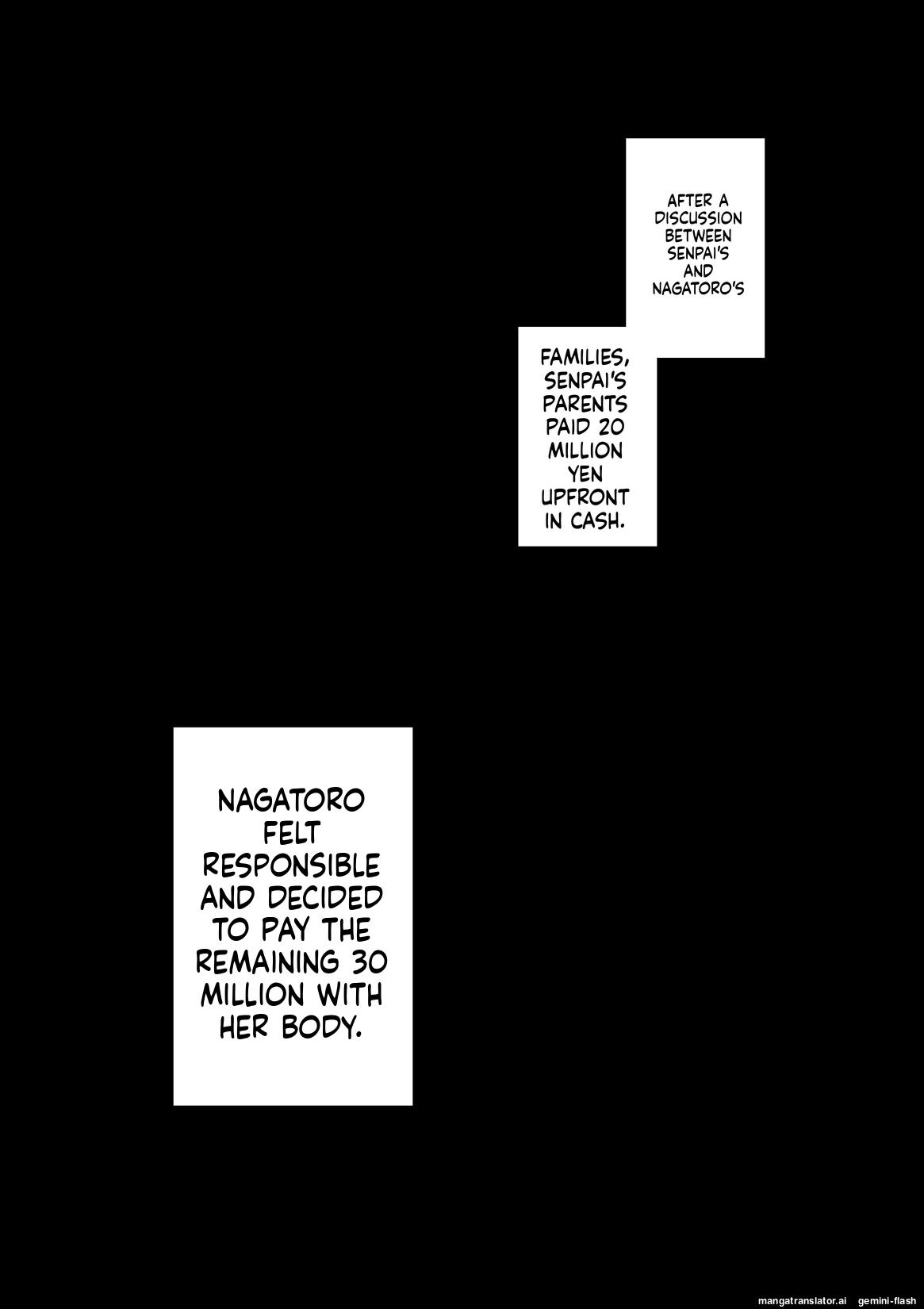 Don't give up, Nagatoro-san, if you're a prostitute burdened with debt page 4 full
