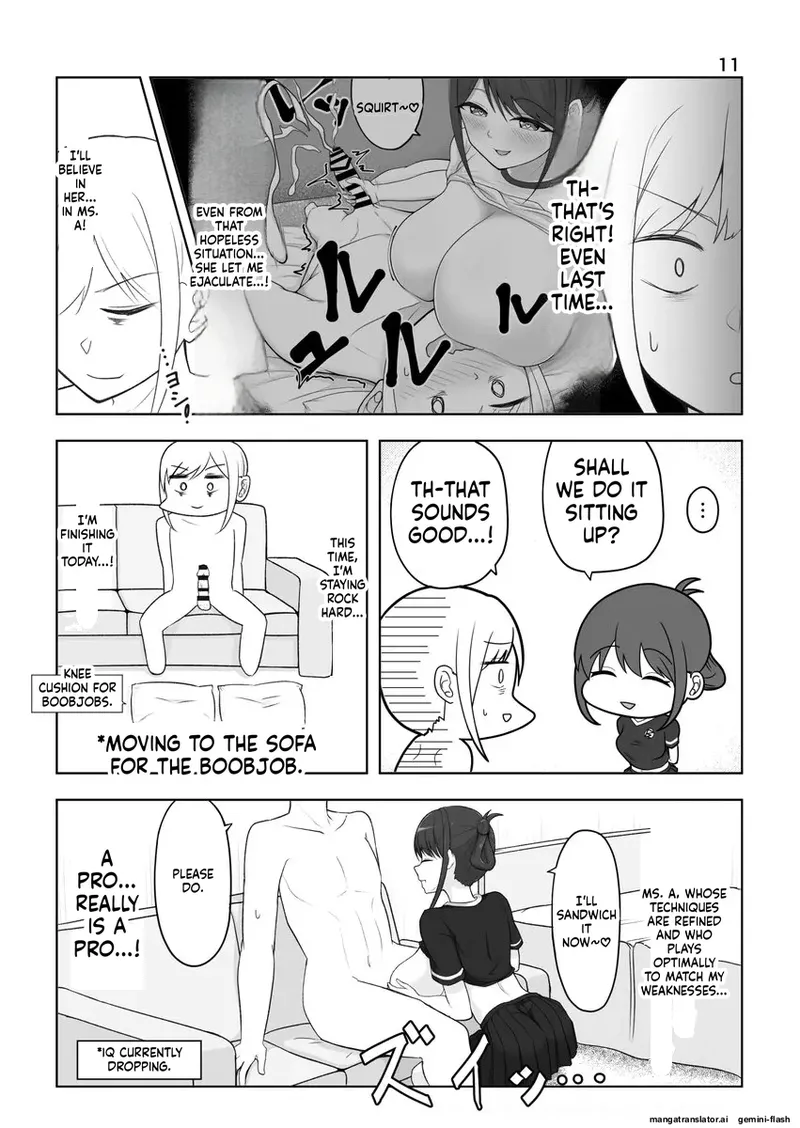 ズリキチ見習いがGカップお姉さんにパイズリしてもらったレポ漫画 ～リベンジ編～ page 11 full