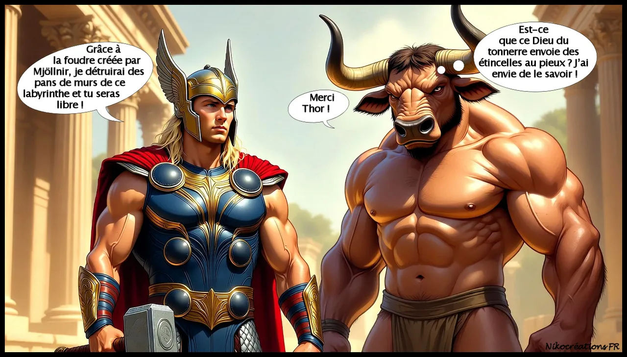 Theme: Minotaur – Part 6 – Marvel – Artist: Nikocreations FR –  – page 1 full