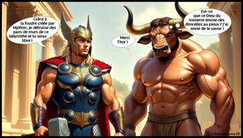Theme: Minotaur – Part 6 – Marvel – Artist: Nikocreations FR – [AI Generated] – [FRENCH] cover