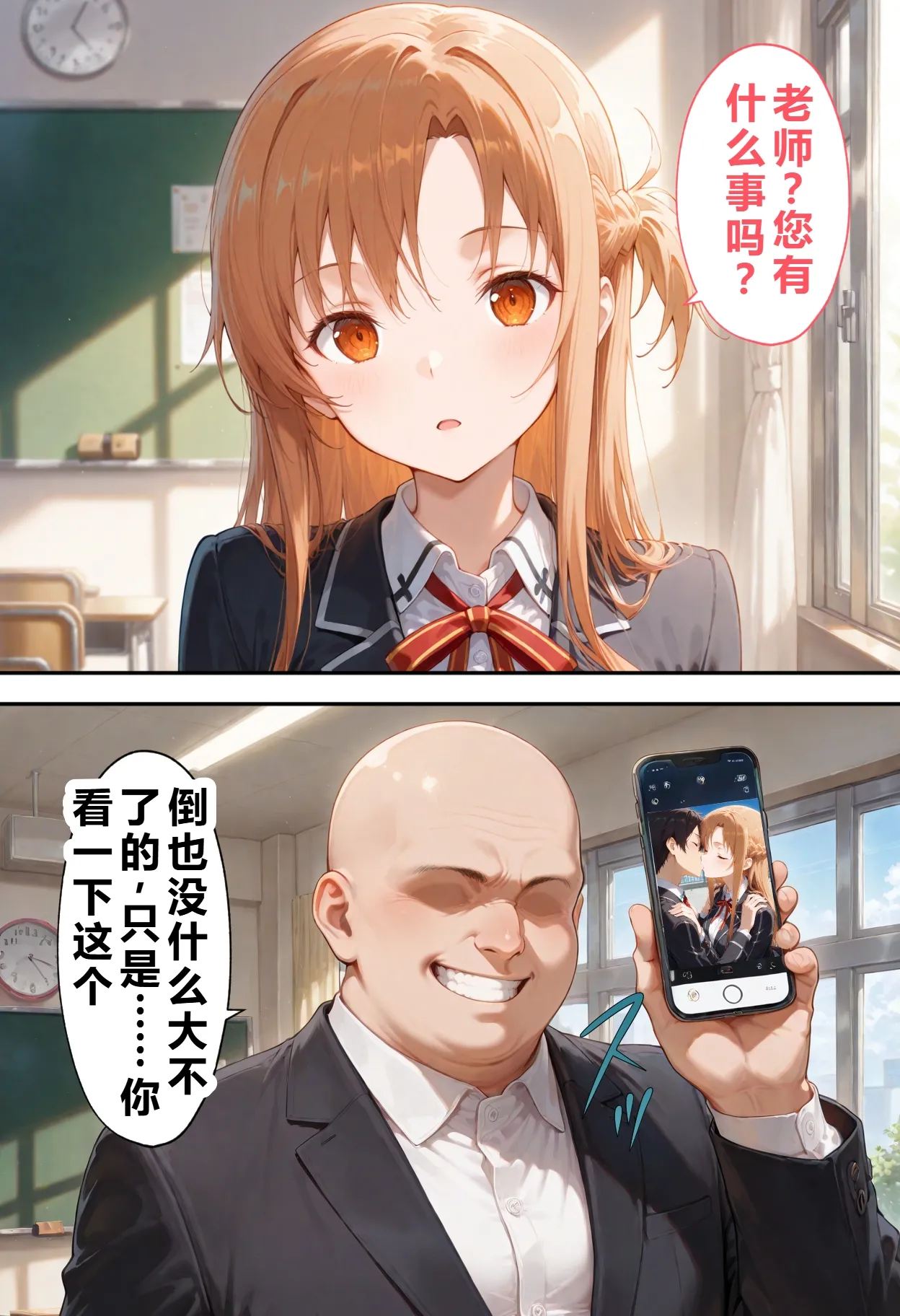 弱みを握られた俺の彼女が寝取られ堕ちるまで アスナ編 page 6 full