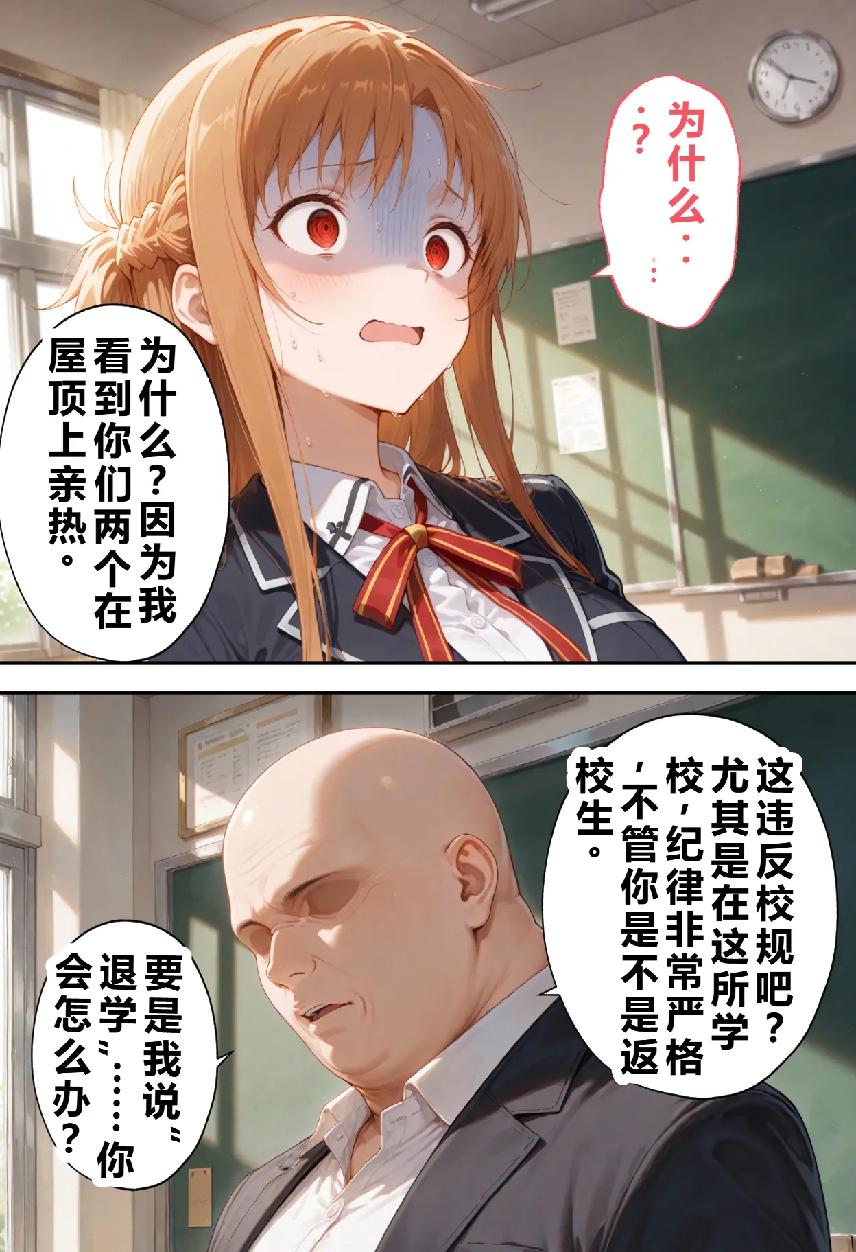 弱みを握られた俺の彼女が寝取られ堕ちるまで アスナ編 page 7 full