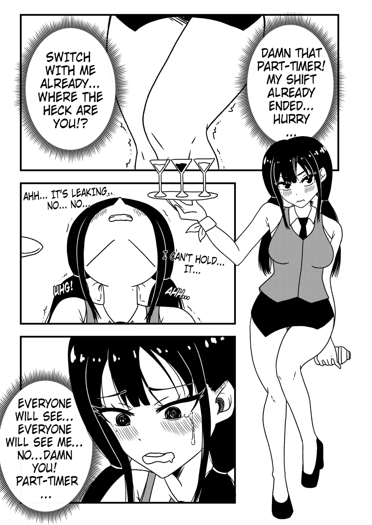 Damn you! Part-timer! page 1 full